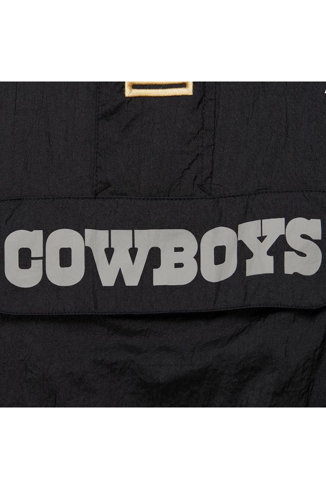 Jaqueta-Mitchell---Ness-Team-OG-2-0-Anorak-Windbreaker-Vintage-Logo-Dallas-Cowboys-Preta