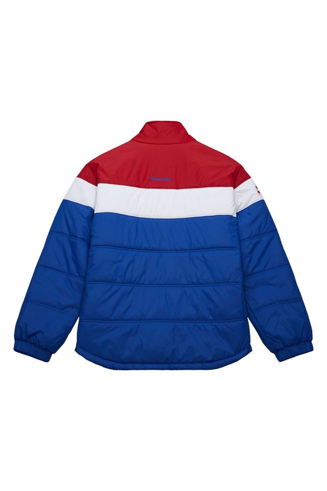 Jaqueta-Mitchell---Ness-NFL-In-The-Clutch-Puffer-Jacket-Vintage-Logo-Buffalo-Bills-Azul-Royal