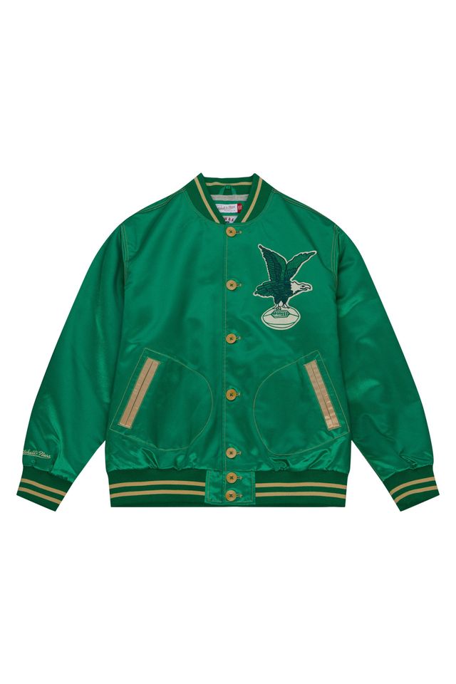 Jaqueta-Mitchell---Ness-Authentic-Philadelphia-Eagles-1938-Jacket-Verde Jaqueta-Mitchell---Ness-Authentic-Philadelphia-Eagles-1938-Jacket-Verde