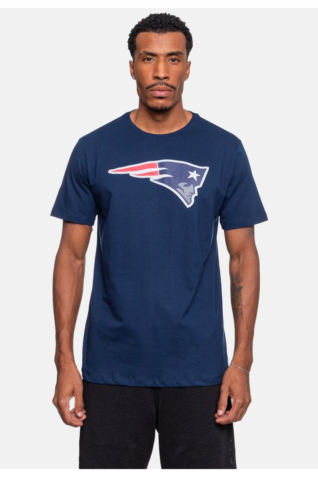 Camiseta-NFL-Masculina-New-England-Patriots-Azul-Marinho