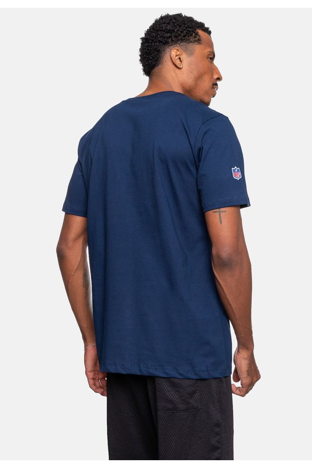 Camiseta-NFL-Masculina-New-England-Patriots-Azul-Marinho