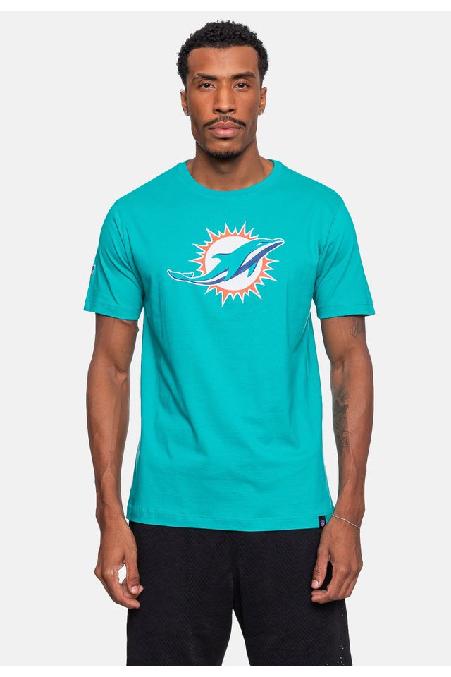 Camiseta-NFL-Logo-Miami-Dolphins-Verde