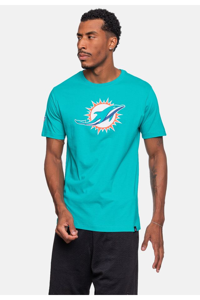 Camiseta-NFL-Logo-Miami-Dolphins-Verde
