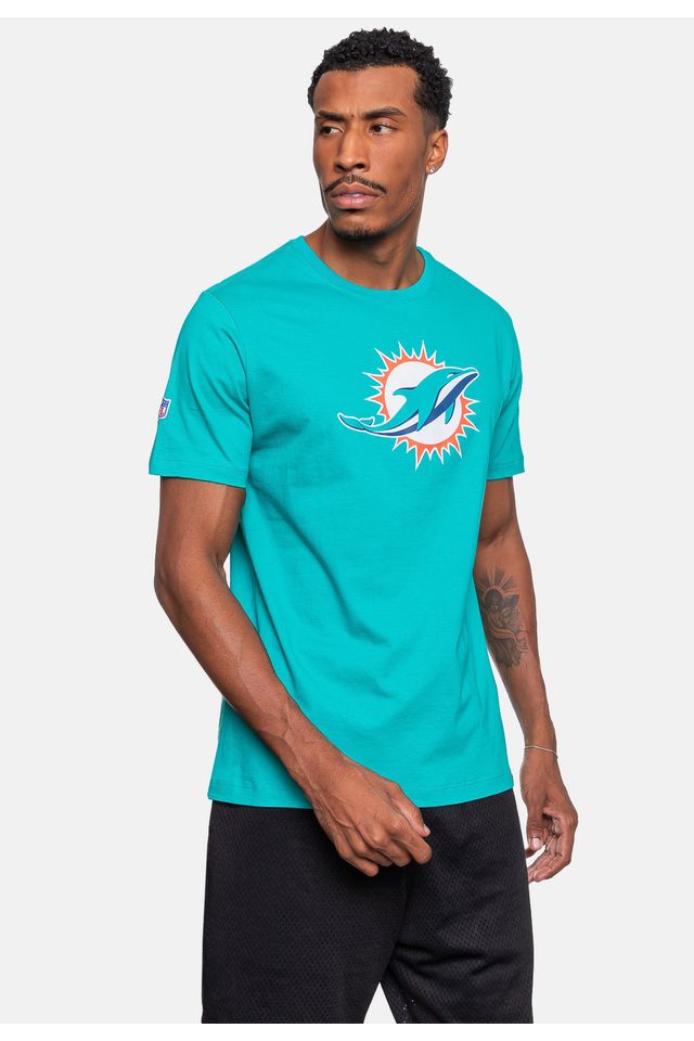 Camiseta-NFL-Logo-Miami-Dolphins-Verde
