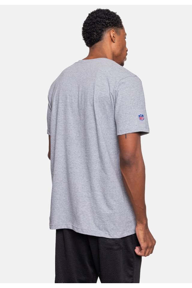 Camiseta-NFL-Shield-Cinza-Mescla