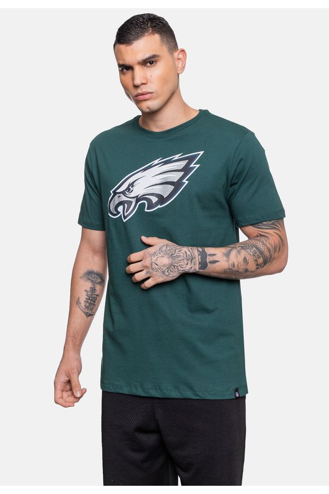 Camiseta-NFL-Logo-Philadelphia-Eagles-Verde-Sea