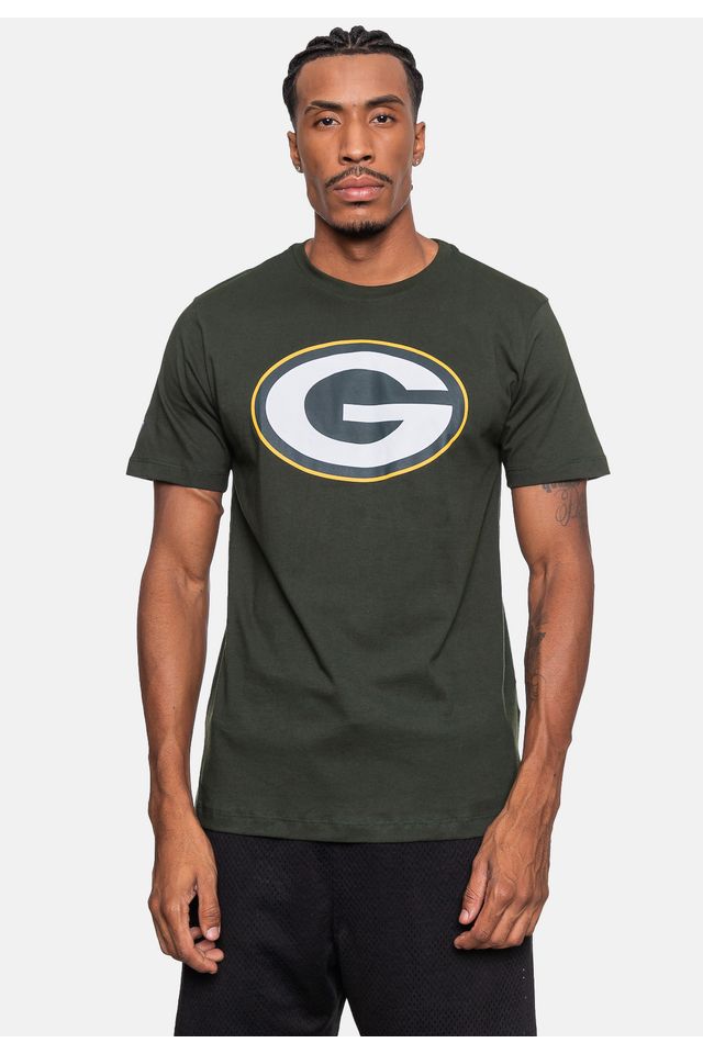 Camiseta-NFL-Logo-Green-Bay-Packers-Verde