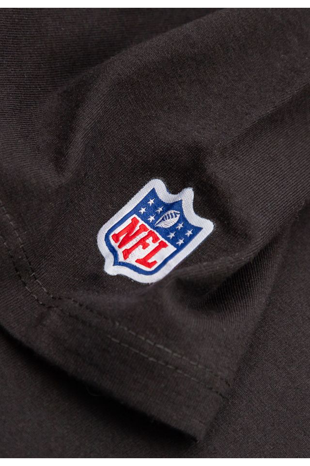 Camiseta-NFL-Juvenil-Player-Nick-Bosa-Preta