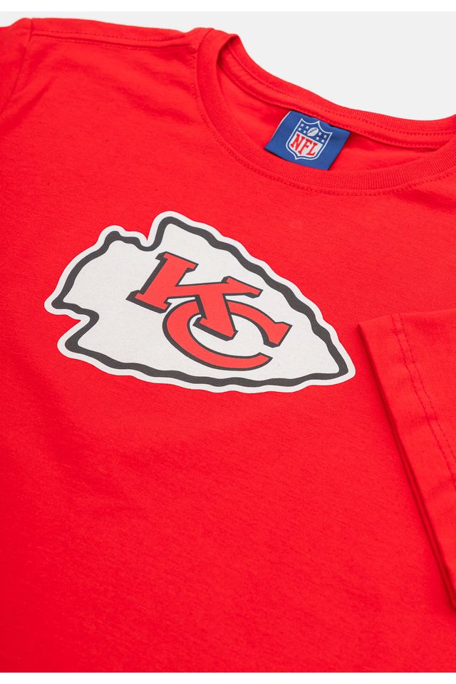 Camiseta-NFL-Juvenil-San-Francisco-49ers-Logo-Vermelha