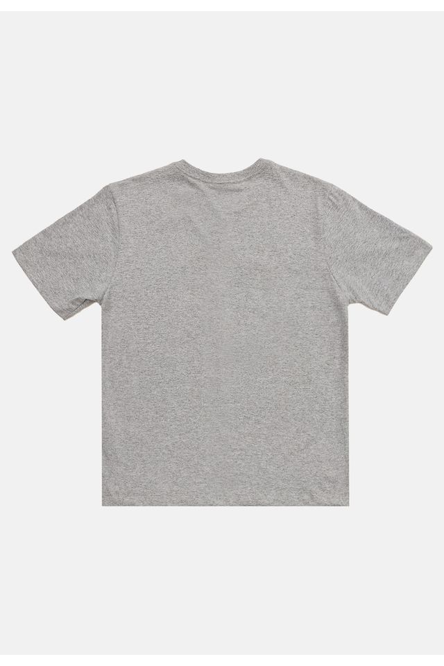 Camiseta-NFL-Juvenil-Miami-Dolphins-Logo-Cinza-Mescla