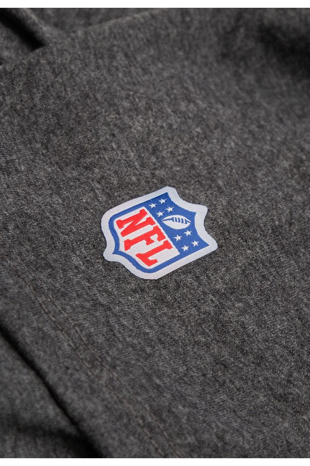 Camiseta-NFL-Juvenil-Las-Vegas-Raiders-Preta-Mescla