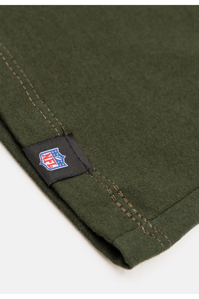 Camiseta-NFL-Juvenil-Green-Bay-Packers-Logo-Verde