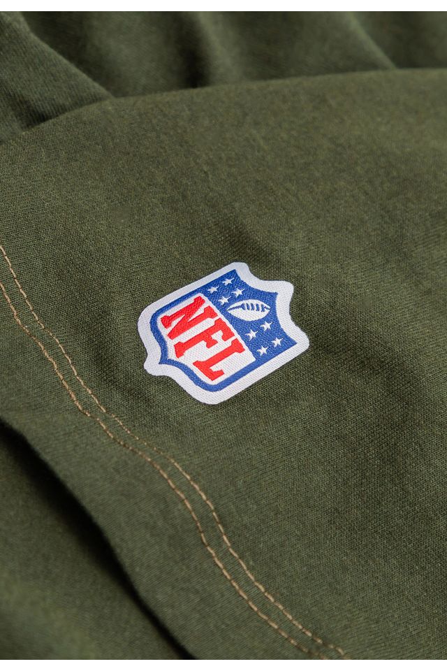 Camiseta-NFL-Juvenil-Green-Bay-Packers-Logo-Verde