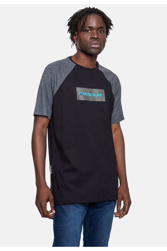 Camiseta-Fatal-Masculina-Raglan-Counter-Preta