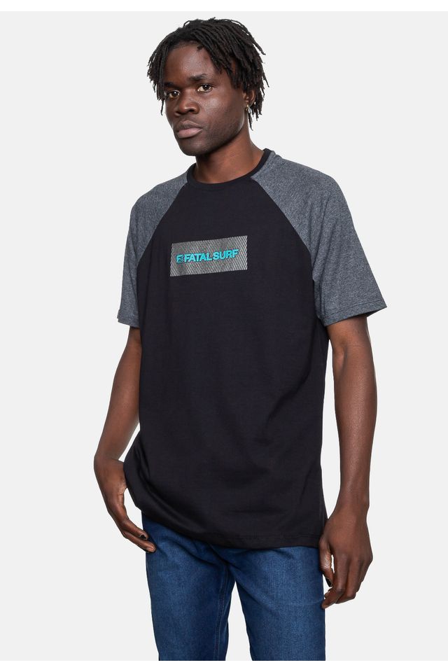 Camiseta-Fatal-Masculina-Raglan-Counter-Preta