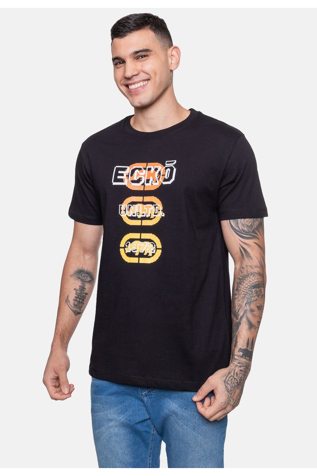 Camiseta-Ecko-Masculina-Pixels-Frame-Preta