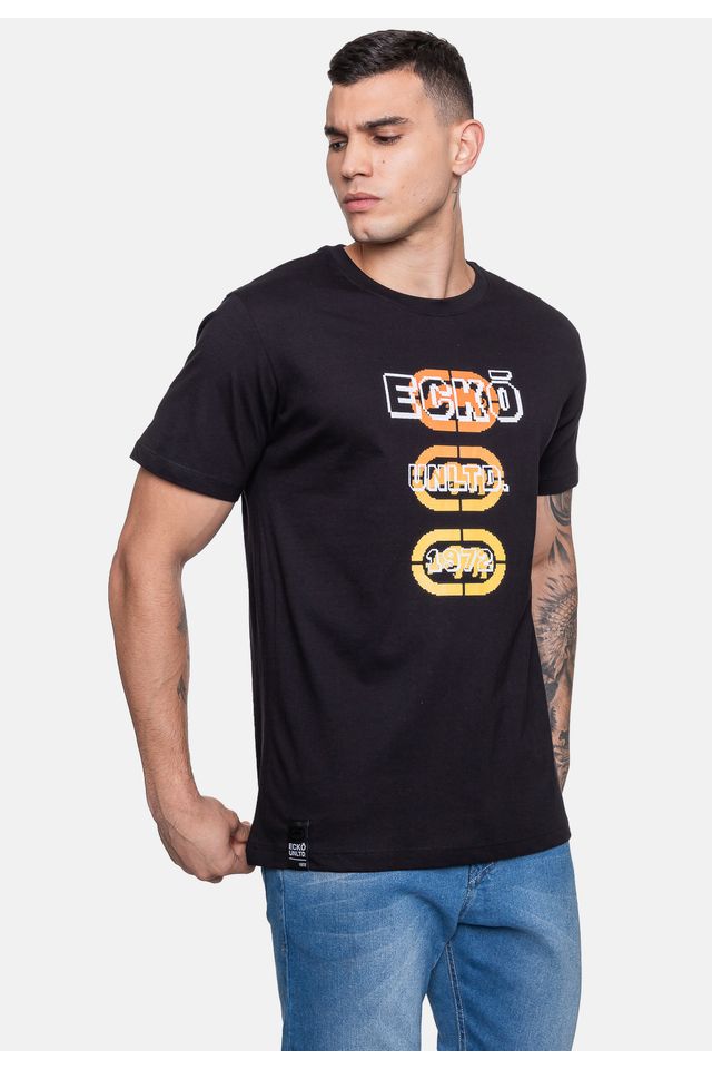 Camiseta-Ecko-Masculina-Pixels-Frame-Preta