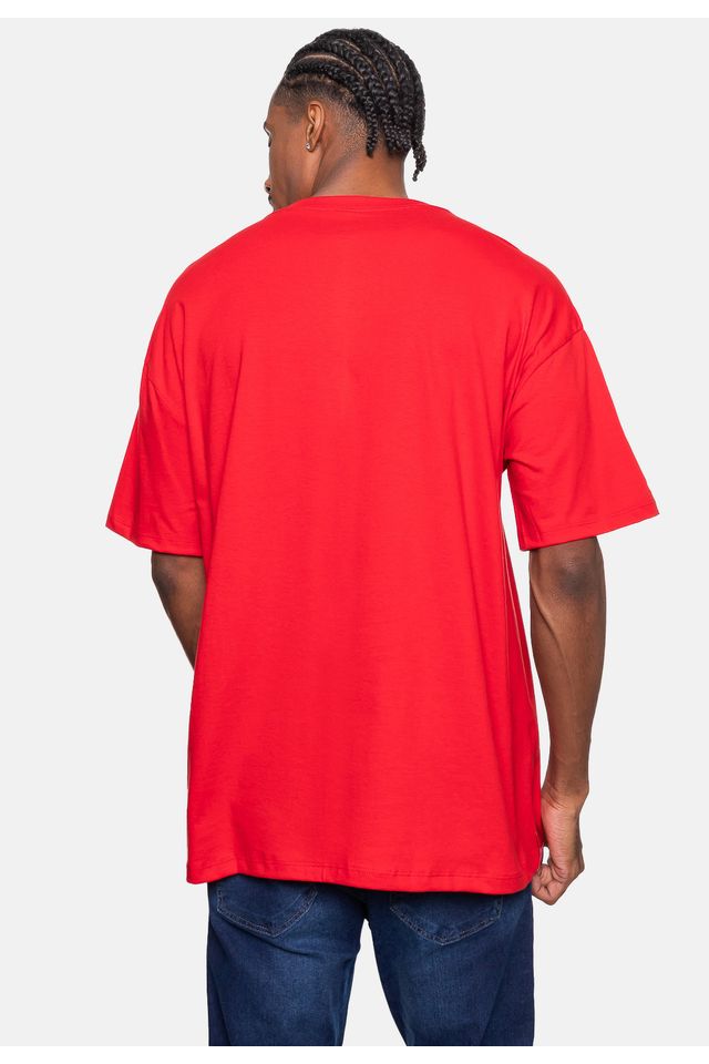 Camiseta-Ecko-Fashion-Basic-Masculina-Oversized-Vermelha