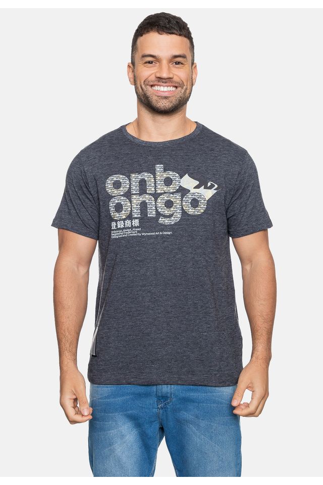 Camiseta-Onbongo-Masculina-Flame-Preta