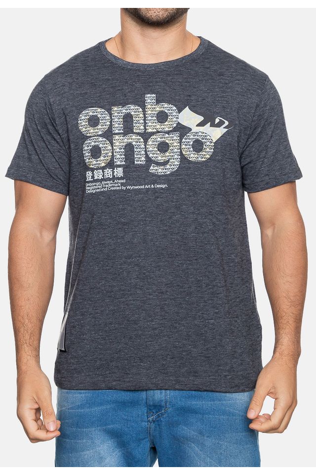 Camiseta-Onbongo-Masculina-Flame-Preta