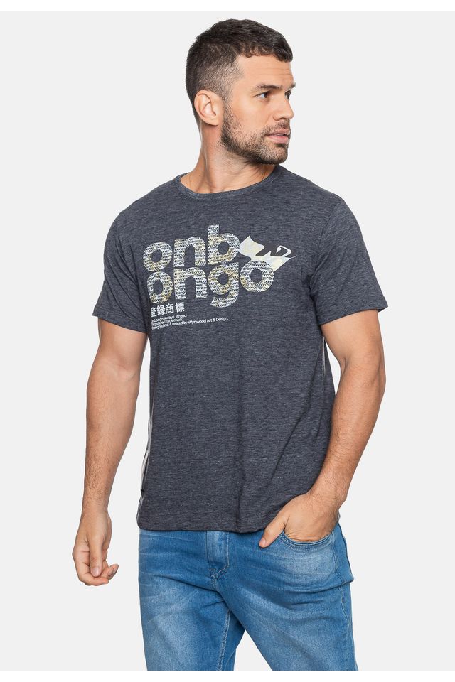 Camiseta-Onbongo-Masculina-Flame-Preta