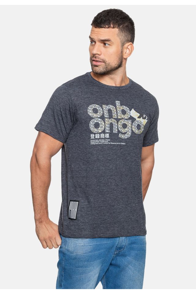 Camiseta-Onbongo-Masculina-Flame-Preta
