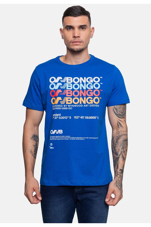 Camiseta-Onbongo-Estampada-Azul-Royal