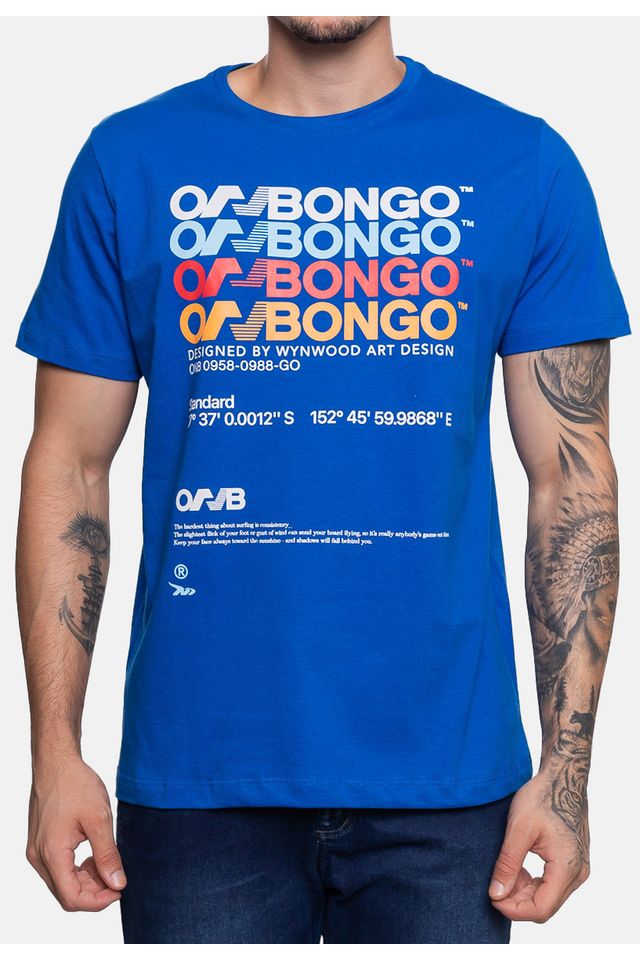 Camiseta-Onbongo-Estampada-Azul-Royal