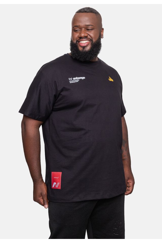 Camiseta-Onbongo-Plus-Size-Masculina-Estampada-Preta