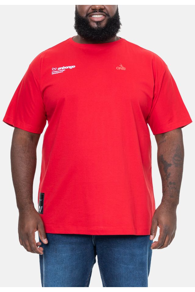 Camiseta-Onbongo-Plus-Size-Masculina-Estampada-Vermelha