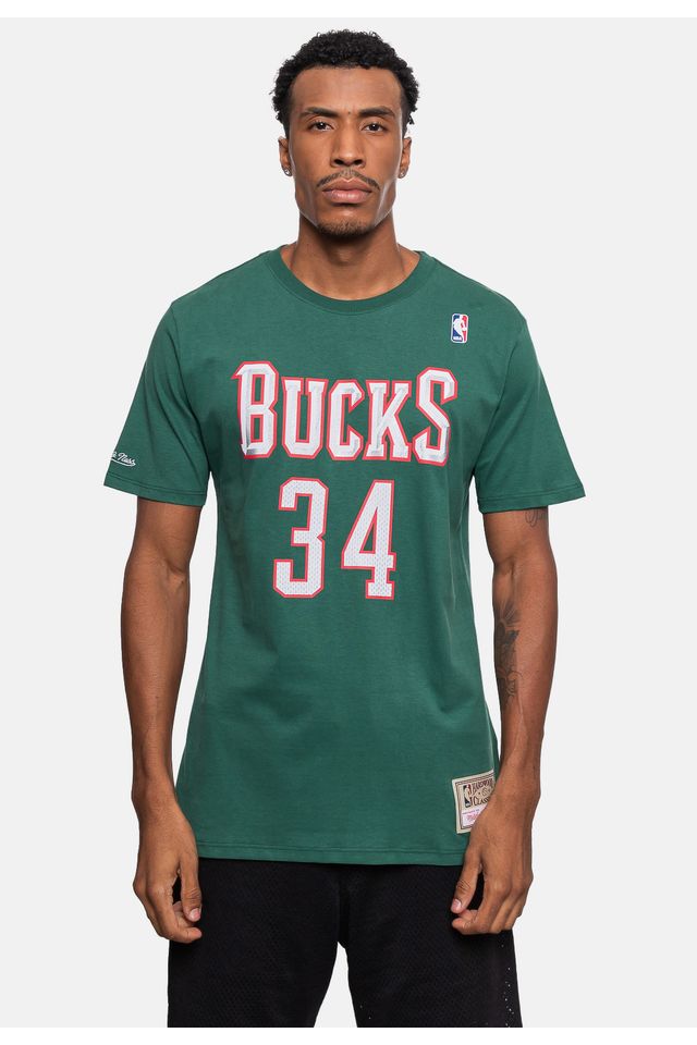 Camiseta-Mitchell---Ness-Giannis-Antetokounmpo-Milwaukee-Bucks-Verde