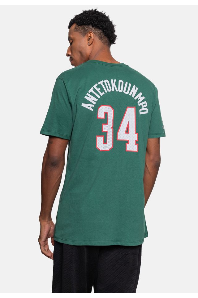 Camiseta-Mitchell---Ness-Giannis-Antetokounmpo-Milwaukee-Bucks-Verde