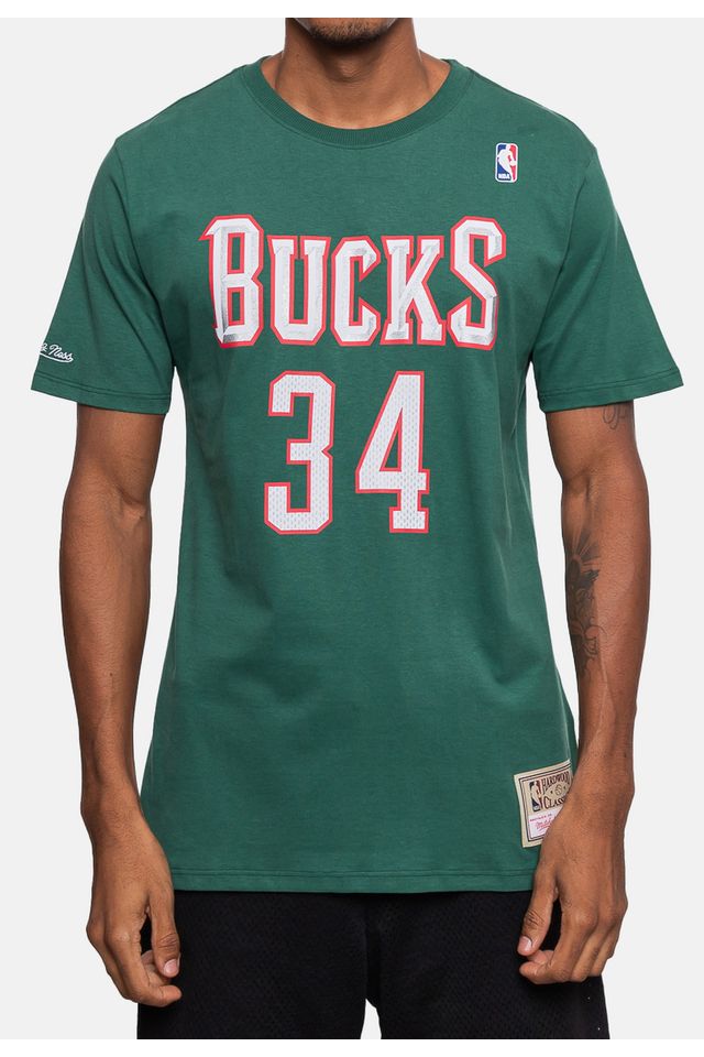 Camiseta-Mitchell---Ness-Giannis-Antetokounmpo-Milwaukee-Bucks-Verde