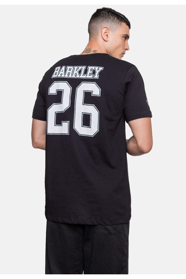 Camiseta-NFL-Player-Saquon-Barkley-Preta