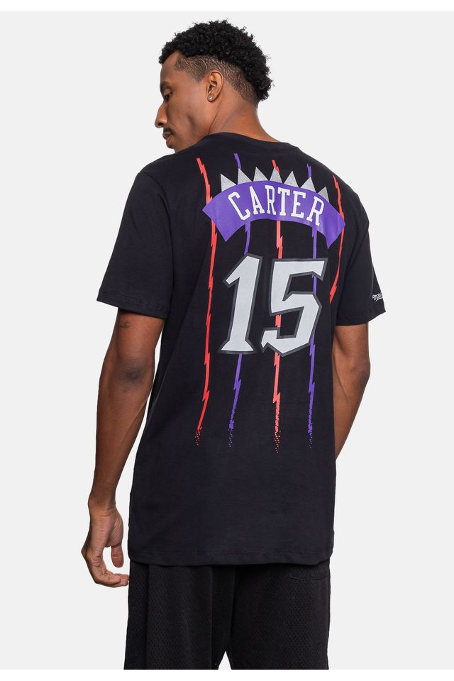 Camiseta-Mitchell---Ness-Especial-Toronto-Raptors-Preta