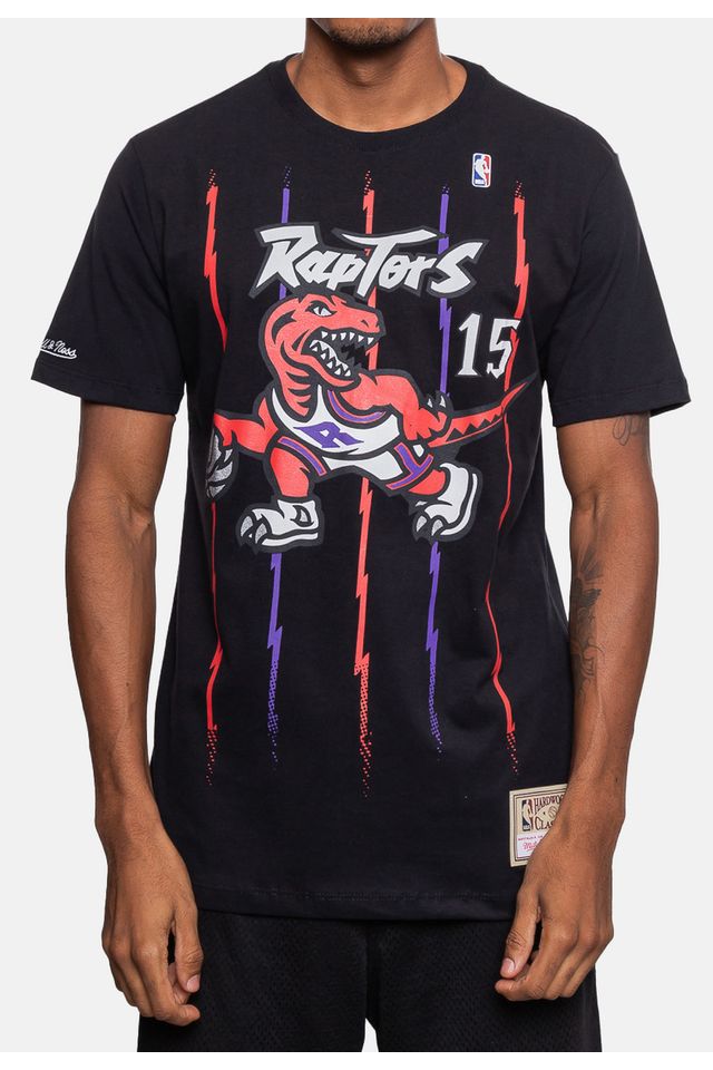 Camiseta-Mitchell---Ness-Especial-Toronto-Raptors-Preta