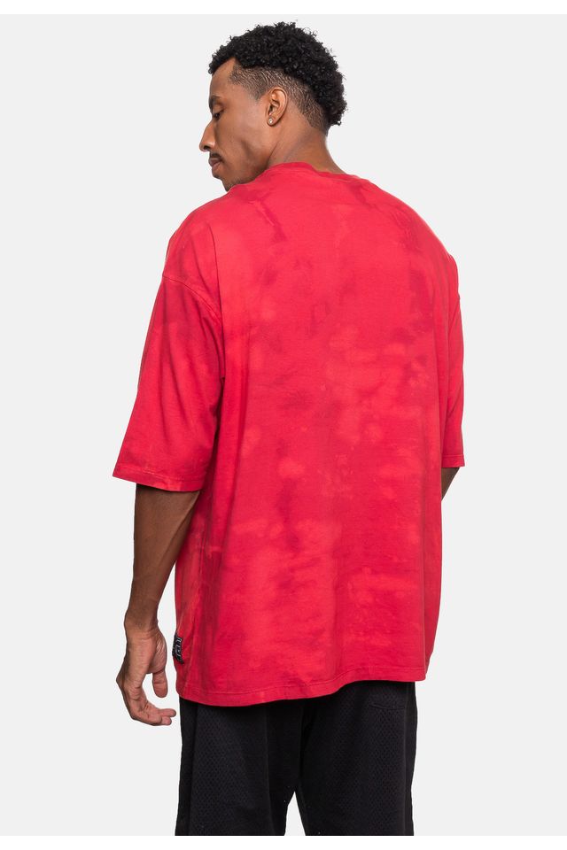 Camiseta-NBA-Oversize-Chicago-Bulls-Vermelha