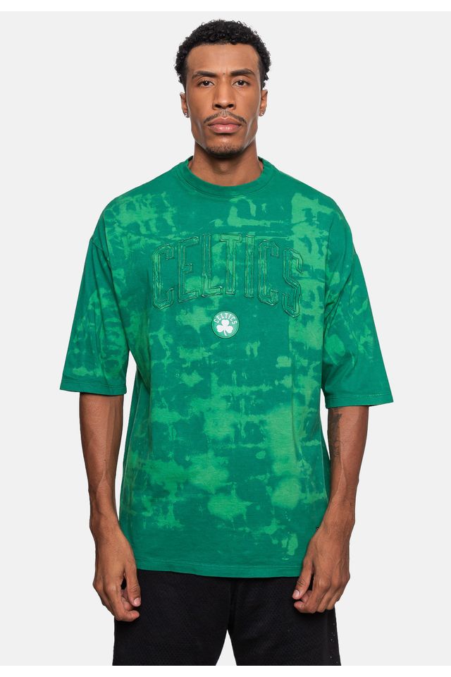 Camiseta-NBA-Oversize-Boston-Celtics-Verde