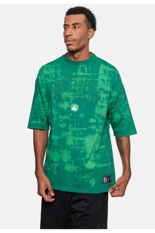 Camiseta-NBA-Oversize-Boston-Celtics-Verde