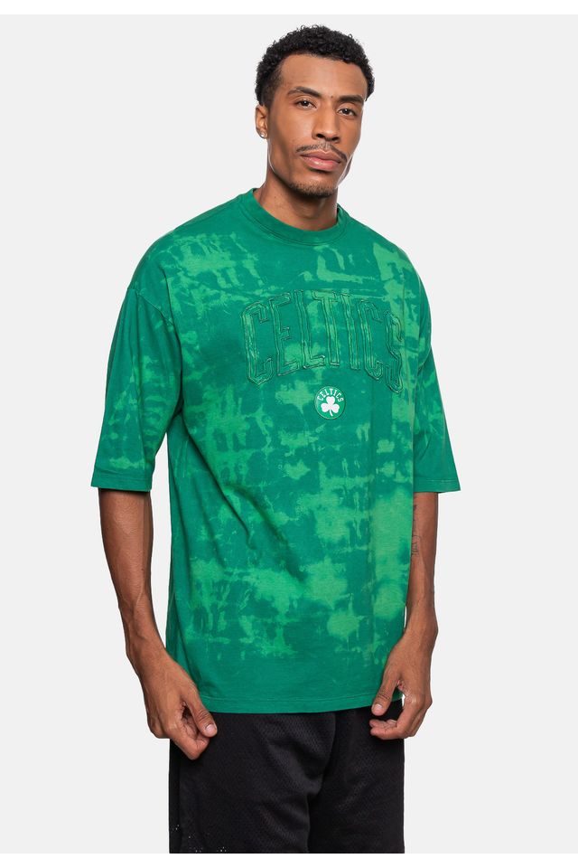 Camiseta-NBA-Oversize-Boston-Celtics-Verde