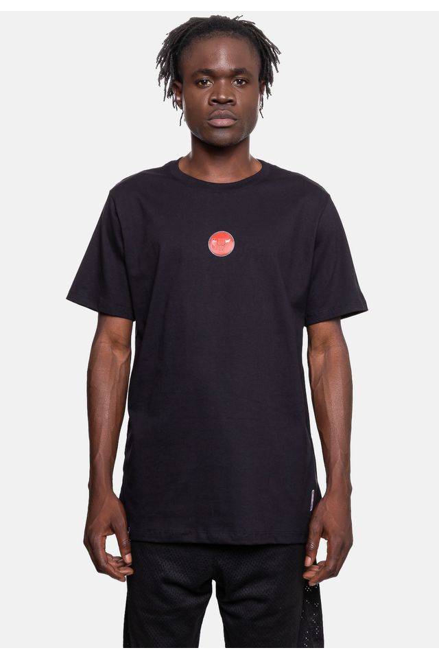 Camiseta-NBA-Tazo-Team-Chicago-Bulls-Preta