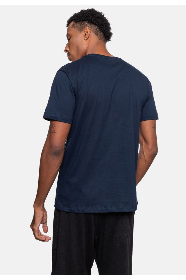 Camiseta-Ecko-Estampada-Azul-Marinho