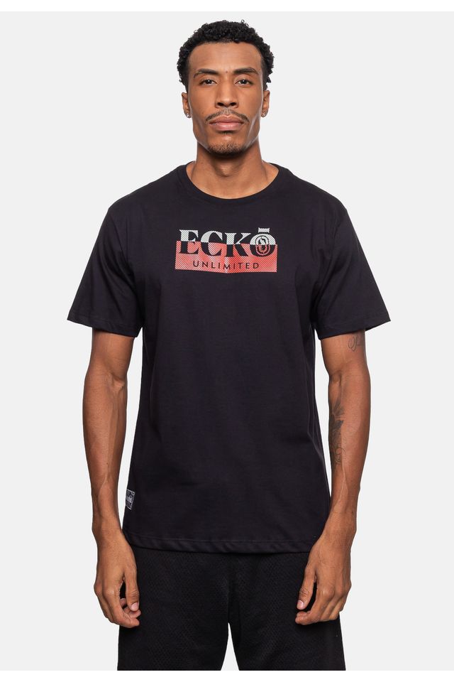 Camiseta-Ecko-Masculina-Unlimited-Preta