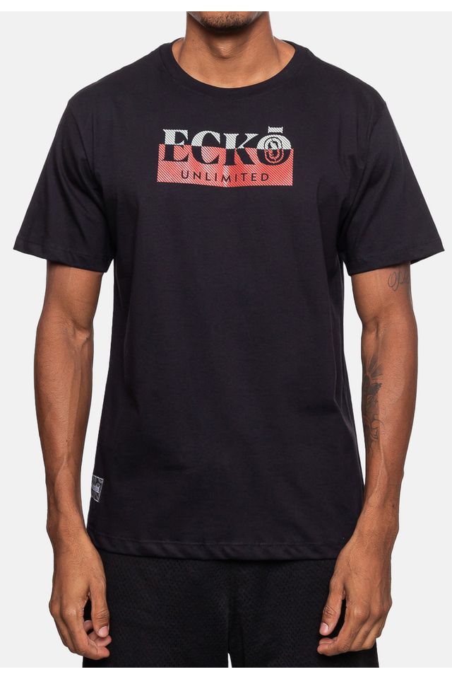 Camiseta-Ecko-Masculina-Unlimited-Preta