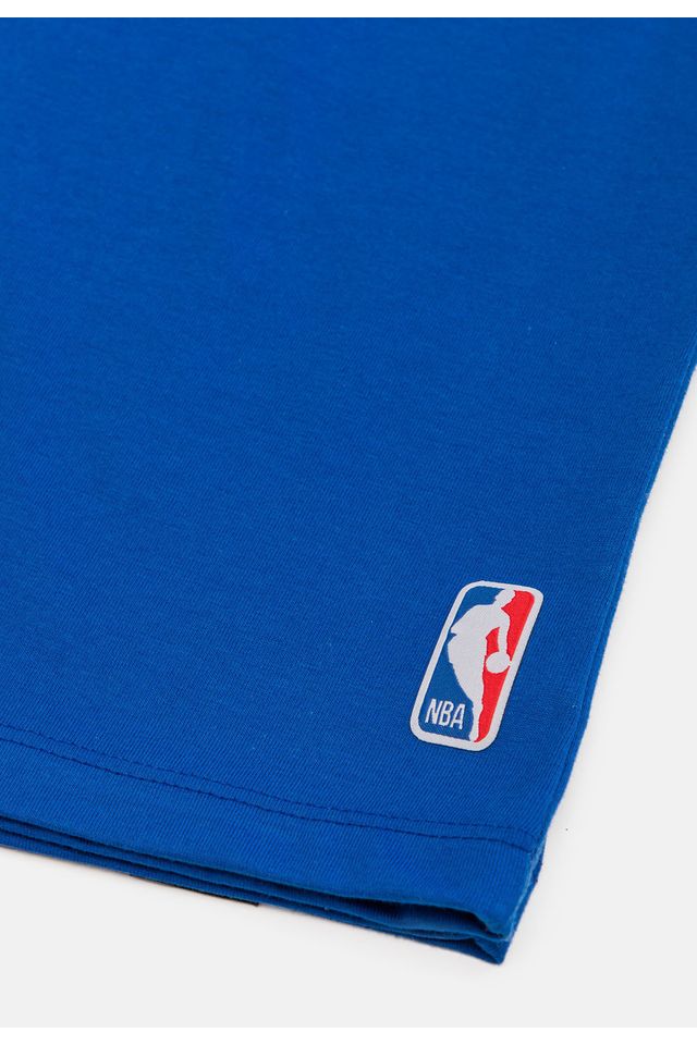 Camiseta-NBA-Estampada-Golden-State-Warriors-Azul-Royal