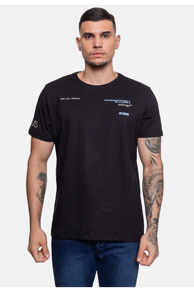 Camiseta-Onbongo-Masculina-Preta