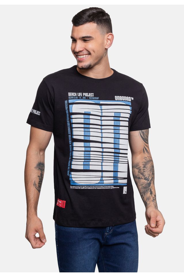 Camiseta-Onbongo-Masculina-Membership-Preta