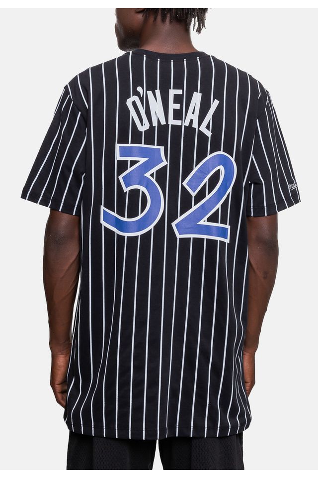 Camiseta-Mitchell---Ness-Shaquille-O-Neal-Preta