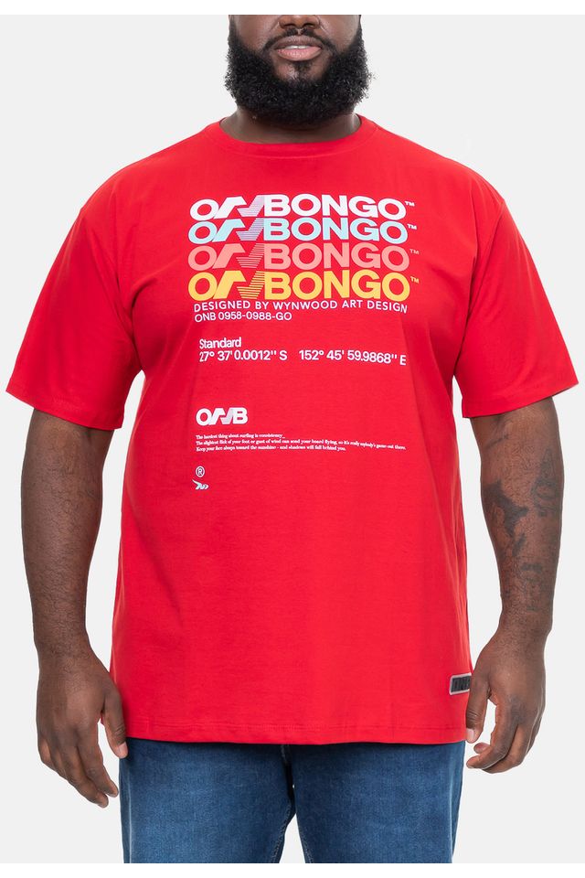 Camiseta-Onbongo-Estampada-Vermelha