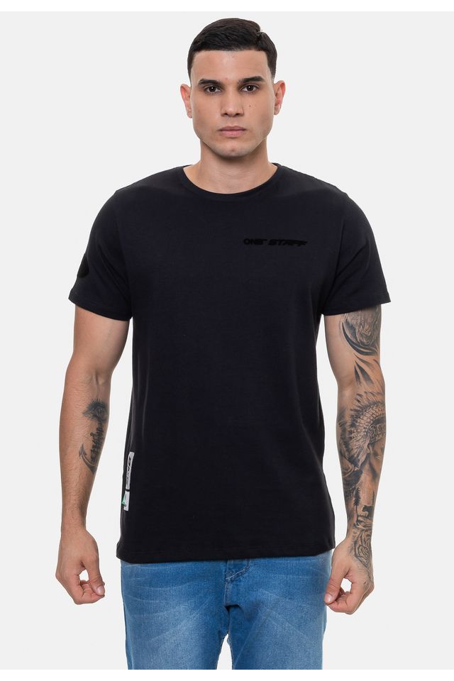 Camiseta-Onbongo-Masculina-Staff-Preta